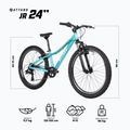 Children's bicycle ATTABO JR 24 green 2