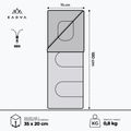 KADVA Karvilo black sleeping bag 3