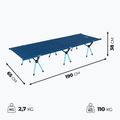 KADVA Lito ultralight travel bed blue 2