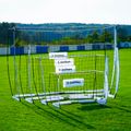 OneTeam Flex Square football goal 120 x 80 cm white 5