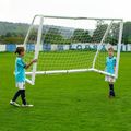 OneTeam PVC football goal 244 x 150 cm white 5