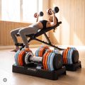 XTREXO adjustable dumbbell set 2 x 10 kg multicolour 16