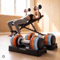 XTREXO adjustable dumbbell set 2 x 10 kg multicolour 15