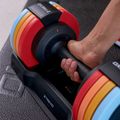 TREXO 25 kg adjustable dumbbell multicolour 9