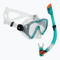 AQUASTIC Jetty snorkelling set mask + snorkel blue