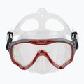 AQUASTIC Jetty snorkelling set mask + snorkel red 3