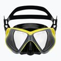 AQUASTIC Shoal snorkelling set mask + snorkel grey 3