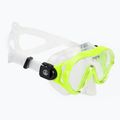 Children's snorkelling set AQUASTIC Minke mask + snorkel green 2