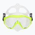 Children's snorkelling set AQUASTIC Minke mask + snorkel green 3