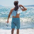 AQUASTIC Shoal snorkelling set mask + snorkel + fins blue 15