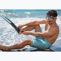 AQUASTIC Shoal snorkelling set mask + snorkel + fins blue 16