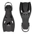 AQUASTIC Cove black snorkelling fins 6