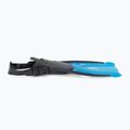 AQUASTIC Shelly children's snorkel fins light blue 3