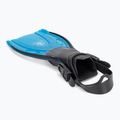 AQUASTIC Shelly children's snorkel fins light blue 4