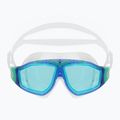 Children's swimming mask AQUASTIC Mako Jr blue 2