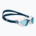 AQUASTIC Tarpon swimming goggles white