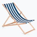 Adjustable garden lounger KADVA LSR01310 blue KSB001