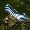 Adjustable garden lounger KADVA LSR01310 blue KSB001 6
