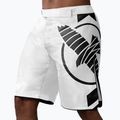 Hayabusa Icon Fight training shorts white ICFS-WH-M