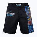 Ground Game MMA Yokai 3.0 men's MMA shorts black 22SHORTSMMAYOK3