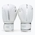 Ground Game Platinum white boxing gloves 2