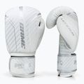 Ground Game Platinum white boxing gloves 3