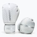 Ground Game Platinum white boxing gloves 4