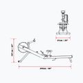 Rowing machine XEBEX Air 3.0 black 12