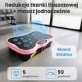 Vibration platform Extralink Moonwalk Spin Move black/pink 16