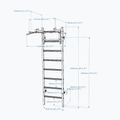 BenchK gymnastics ladder black BK-231B 2