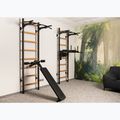 BenchK 223B black matte/oak gymnastics ladder 8
