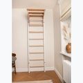 BenchK 212W white matte/oak gymnastics ladder 6