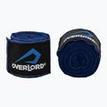 Boxing bandages Overlord elastic 400 cm blue 2