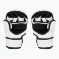 Overlord Sparring MMA grappling gloves natural leather white 101003-W/M 2