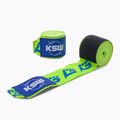 KSW boxing bandages green