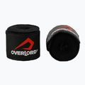 Boxing bandages Overlord elastic 400 cm black 2