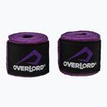 Boxing bandages Overlord elastic 350 cm purple