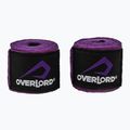 Boxing bandages Overlord elastic 400 cm purple