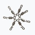 UnderCarp quick-change carp swivels black UC55 2
