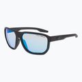 Sunglasses GOG Pamir matt metallic black/black/reflex white blue 3