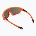 Children's sunglasses GOG Flint matt neon orange/black reflex silver 2