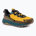 Men's trekking boots BERGSON Jabal Low STX yellow / brown