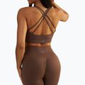 BeShaped Gym Queen brown training bra 4