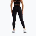 Women's training leggings BeShaped Shape Up dark black 4
