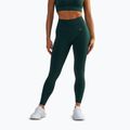 Women's training leggings BeShaped Shape Up dark green