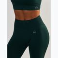 Women's training leggings BeShaped Shape Up dark green 5