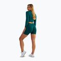 Women's training shorts BeShaped Power Up! dark green 3