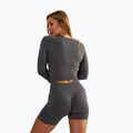 Women's training top BeShaped Power Up! LS grey 4