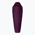 Alpinus Fiber Pro 1100 sleeping bag left burgundy