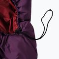 Alpinus Fiber Pro 1100 sleeping bag left burgundy 2